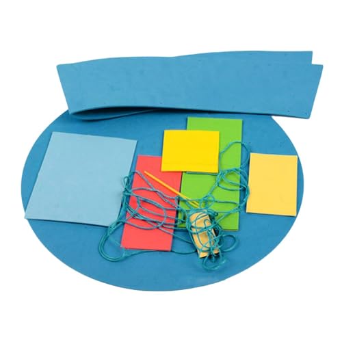 Gitohoni Hut-Bastelset für Kinder, DIY Zubehör für Kindergartenprojekte, Blau von Gitohoni