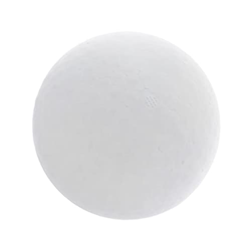 Gitohoni Styroporkugeln für Bastelprojekte 15mm/18mm/20mm/25mm, Weiß, 250mm von Gitohoni
