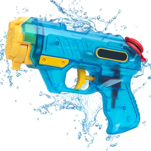 Giugio Wasserpistolen für Kinde Erwachsener, leistungsstarke Wasser Blaster Soaker Pistole, Blau Wasserpistole Spielzeug, großer Reichweite Wasserspritzpistole Spritzpistole klein Mini von Giugio