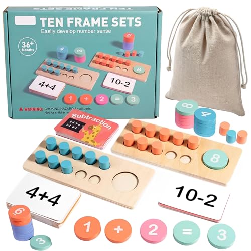 Montessori Mathe Spielzeug, Zahlen Lernen Holzspielzeug, Lernspiele Zahl und Zählung Motorikspielzeug Steckspiel Peg Board Mathe Spielzeug, Geburtstagsgeschenk für Kinder Junge Mädchen 2 3 4 5 6 Jahre Montessori Mathe Spielzeug, Zahlen Lernen Holzspielzeug, Lernspiele Zahl und Zählung Motorikspielzeug Steckspiel Peg Board Mathe Spielzeug, Geburtstagsgeschenk für Kinder Junge Mädchen 2 3 4 5 6 Jahre von Giugio