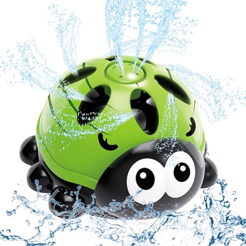 Spielzeug Wasser Sprinkler, Wasserspielzeug Kinder Outdoor, Wasserspielzeug Sprinkler, Garten, Rasensprenger, Wasserspielzeug Kinder Outdoor Spielzeug ab 3-8 Jahre Junge und Mädchen(Grün) von Giugio