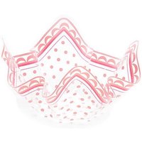 Deko-Schale, transparent rosa, 22,5 cm x 12 cm, 1 Stück Deko-Schale, transparent rosa, 22,5 cm x 12 cm, 1 Stück von Givi Italia