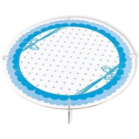 Tortenplatte, hellblau, 1-stöckig Ø 30 cm Tortenplatte, hellblau, 1-stöckig Ø 30 cm von Givi Italia
