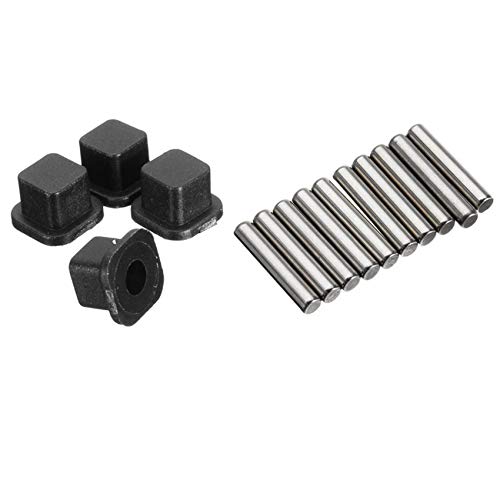 Giwnhvx 14 Stück für JLB Racing Cheetah 11101 J3 Speed 1/10 RC Autoteile, 4 Stück Nadelkappe EB1012 und 10 Stück Pin 3 x 17 mm PN002 Giwnhvx 14 Stück für JLB Racing Cheetah 11101 J3 Speed 1/10 RC Autoteile, 4 Stück Nadelkappe EB1012 und 10 Stück Pin 3 x 17 mm PN002 von Giwnhvx