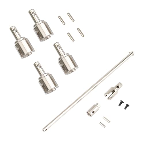 Giwnhvx 2 Set für HBX 16889 16889A 16890 16890A 1601 1602 SG1601 RC Autoteile, Differentialbecher & Hauptachse Antriebswelle von Giwnhvx