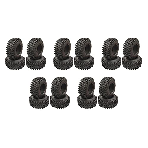 Giwnhvx 20PCS 1,9 Zoll Gummi Reifen 1, 9 Rad Reifen 108X40MM für 1/10 RC Crawler TRX4 Axial SCX10 90046 AXI03007 Giwnhvx 20PCS 1,9 Zoll Gummi Reifen 1, 9 Rad Reifen 108X40MM für 1/10 RC Crawler TRX4 Axial SCX10 90046 AXI03007 von Giwnhvx