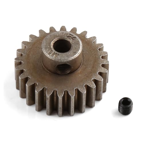 Giwnhvx 24T M1 Motorzahnrad Ritzel 6496X für 1/10 RC Auto Upgrade Teile Zubehör von Giwnhvx