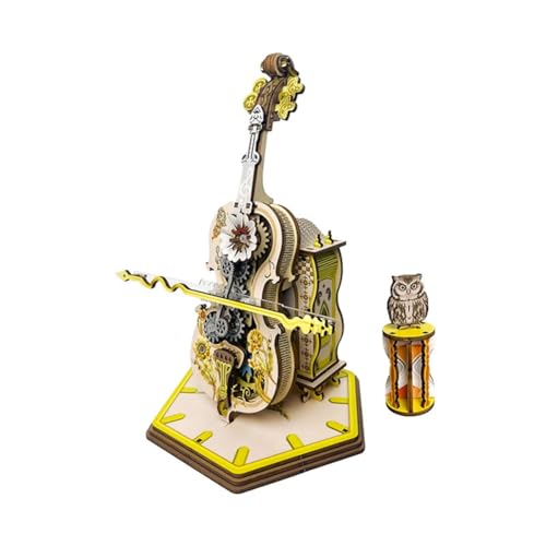 Giwnhvx 3D Puzzle Cello Holzmodellbausatz mit Spieluhr für erwachsene Hobbyisten und Heimwerker Giwnhvx 3D Puzzle Cello Holzmodellbausatz mit Spieluhr für erwachsene Hobbyisten und Heimwerker von Giwnhvx