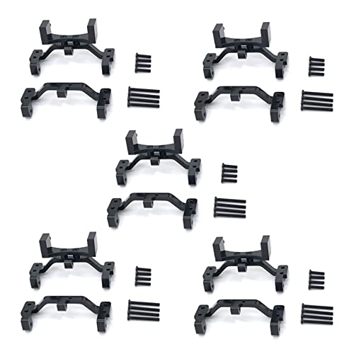 Giwnhvx 5X für MN D90 D91 D96 MN99S 1/12 RC Auto Upgrade Teile Metall Zugstange Basis Sitz & Achse Up Servo Halterung Schwarz Giwnhvx 5X für MN D90 D91 D96 MN99S 1/12 RC Auto Upgrade Teile Metall Zugstange Basis Sitz & Achse Up Servo Halterung Schwarz von Giwnhvx