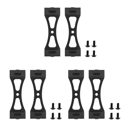 Giwnhvx 6 Teilige Metall Halterung für B1 B14 B16 B24 C14 C24 B36 Mn D90 D91 Rc Auto Upgrade Metall DIY Teile Kit, Schwarz von Giwnhvx