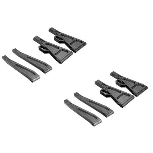 Giwnhvx 8 StüCk Oberer und Unterer Querlenker EA1001 EA1002 für JLB Racing Cheetah 11101 21101 J3 Speed 1/10 RC Car Spare Parts von Giwnhvx