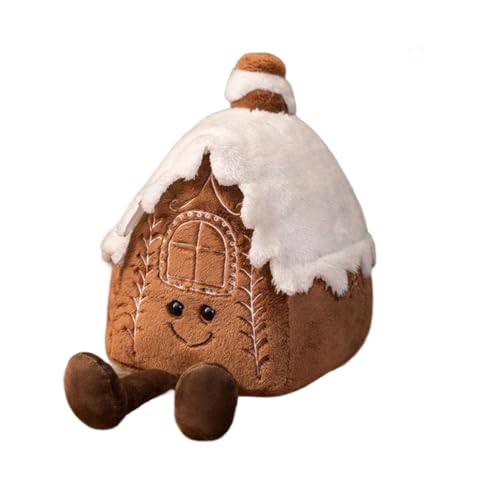 Giwnhvx Plüschkissen, gefüllt, Schokolade, Kekse, Hausform, Dekoration, niedlich, lustig, Weihnachtsbaum, Party, Dekoration, Puppe C Giwnhvx Plüschkissen, gefüllt, Schokolade, Kekse, Hausform, Dekoration, niedlich, lustig, Weihnachtsbaum, Party, Dekoration, Puppe C von Giwnhvx