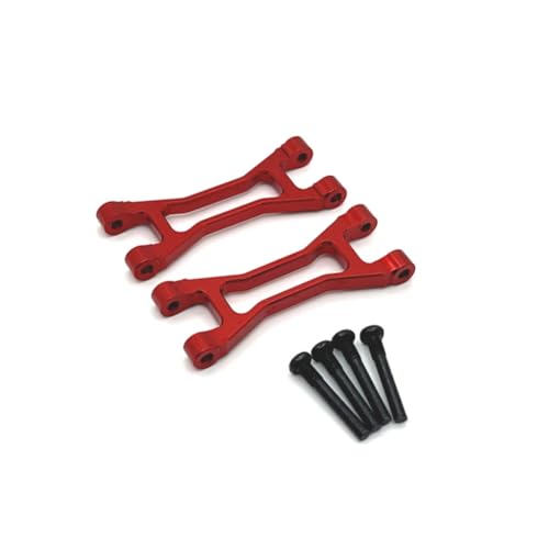 Giwnhvx RC-Auto-Upgrade, Hinterer Oberer Schwingarm für SCY 1/18 18101 18102 RC Crawler-Auto-Upgrade-Teile, Rot von Giwnhvx