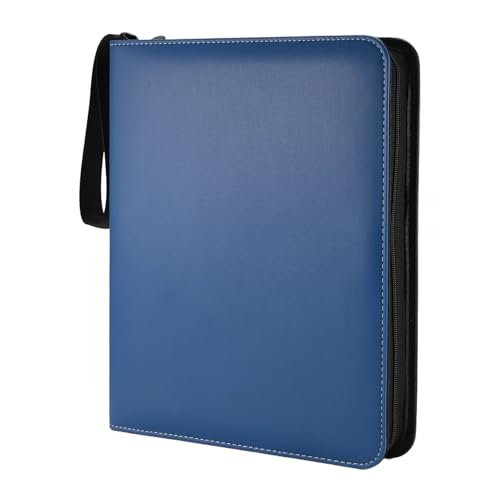 Giwnhvx Sammelkartenbinder 9 Taschen, Kartenbinder mit Reißverschluss, Kartenetui für Spiel/Fußball/Baseballkarte Giwnhvx Sammelkartenbinder 9 Taschen, Kartenbinder mit Reißverschluss, Kartenetui für Spiel/Fußball/Baseballkarte von Giwnhvx