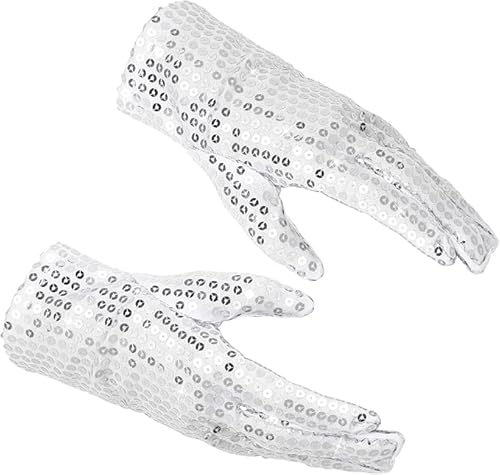 Erwachsenenkostüm-Zubehör, Rocker-Star-Kostüm-Set der 1980er Jahre, inklusive Hut, Schattierungen und Pailletten-Handschuhen für Tanzpartys, Pop-Ikonen-Requisiten, Handschuhe Erwachsenenkostüm-Zubehör, Rocker-Star-Kostüm-Set der 1980er Jahre, inklusive Hut, Schattierungen und Pailletten-Handschuhen für Tanzpartys, Pop-Ikonen-Requisiten, Handschuhe von Gizelle