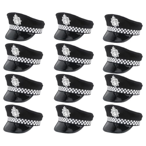 Gizelle Polizeihut für Erwachsene, Damen, mit Abzeichen, Uni, britische Polizistin, Kostüm, Polizeizubehör, für Damen und Herren, Größe 40 Gizelle Polizeihut für Erwachsene, Damen, mit Abzeichen, Uni, britische Polizistin, Kostüm, Polizeizubehör, für Damen und Herren, Größe 40 von Gizelle