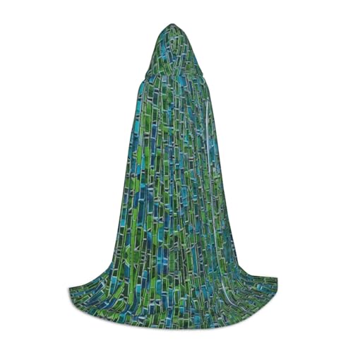 Gjgdbxdw Abalone Kapuzenumhang mit Kapuze für Damen, Herren, Teenager, Halloween, Cosplay-Kostüme von Gjgdbxdw