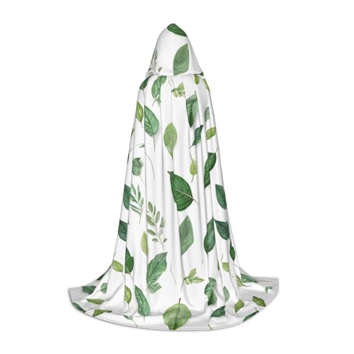 Gjgdbxdw Kapuzenumhang mit Eukalyptusblättern, für Damen, Herren, Teenager, Halloween, Cosplay-Kostüme Gjgdbxdw Kapuzenumhang mit Eukalyptusblättern, für Damen, Herren, Teenager, Halloween, Cosplay-Kostüme von Gjgdbxdw