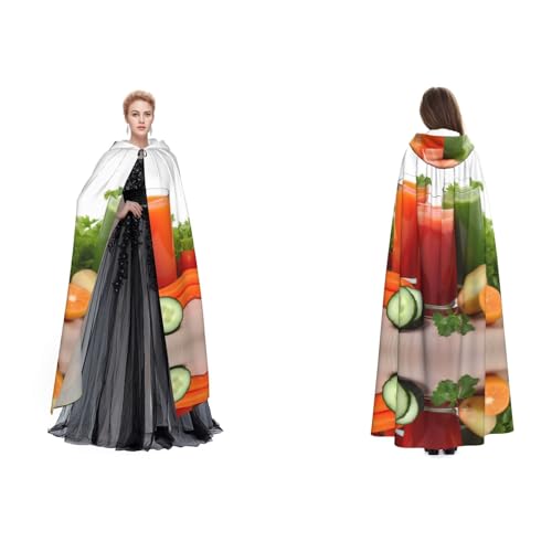 Gjgdbxdw Kapuzenumhang mit Gemüsesaft, Uni, Erwachsene, Kapuzenumhang mit Kapuze, für Halloween, Cosplay-Kostüme Gjgdbxdw Kapuzenumhang mit Gemüsesaft, Uni, Erwachsene, Kapuzenumhang mit Kapuze, für Halloween, Cosplay-Kostüme von Gjgdbxdw