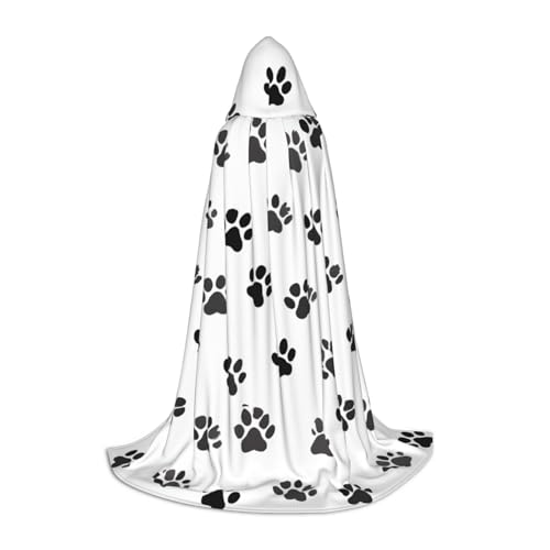 Gjgdbxdw Kapuzenumhang mit Hundemuster und Kapuze, für Damen, Herren, Teenager, Halloween, Cosplay-Kostüme Gjgdbxdw Kapuzenumhang mit Hundemuster und Kapuze, für Damen, Herren, Teenager, Halloween, Cosplay-Kostüme von Gjgdbxdw