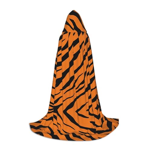 Gjgdbxdw Kapuzenumhang mit Kapuze für Damen, Herren, Teenager, Halloween, Cosplay, Orange Tiger Gjgdbxdw Kapuzenumhang mit Kapuze für Damen, Herren, Teenager, Halloween, Cosplay, Orange Tiger von Gjgdbxdw
