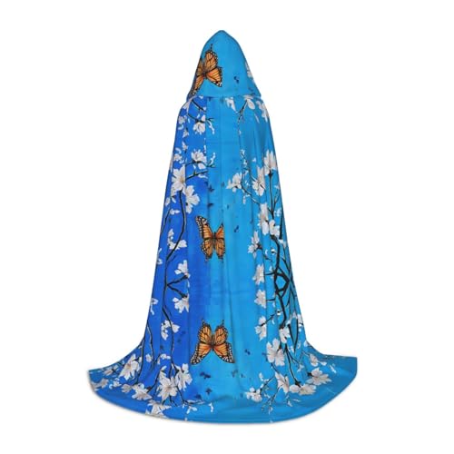 Gjgdbxdw Kapuzenumhang mit Kapuze für Damen, Herren, Teenager, Halloween, Cosplay-Kostüme, Blau Gjgdbxdw Kapuzenumhang mit Kapuze für Damen, Herren, Teenager, Halloween, Cosplay-Kostüme, Blau von Gjgdbxdw