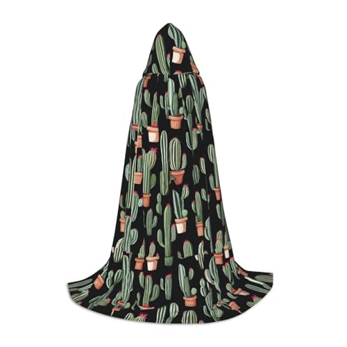 Gjgdbxdw Kapuzenumhang mit Kapuze mit Pflanzendruck, für Damen, Herren, Teenager, Halloween, Cosplay-Kostüme Gjgdbxdw Kapuzenumhang mit Kapuze mit Pflanzendruck, für Damen, Herren, Teenager, Halloween, Cosplay-Kostüme von Gjgdbxdw