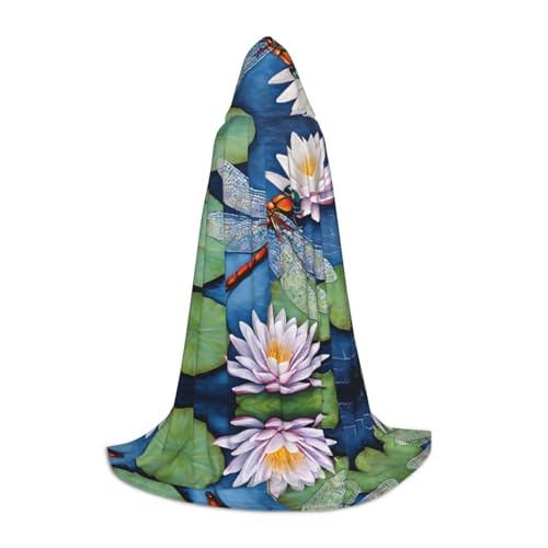Gjgdbxdw Kapuzenumhang mit Libellen-Motiv, mit Kapuze, für Damen, Herren, Teenager, Halloween, Cosplay-Kostüme Gjgdbxdw Kapuzenumhang mit Libellen-Motiv, mit Kapuze, für Damen, Herren, Teenager, Halloween, Cosplay-Kostüme von Gjgdbxdw