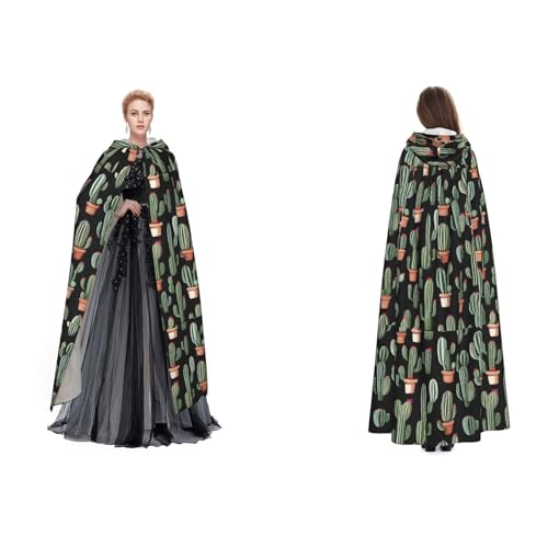 Gjgdbxdw Kapuzenumhang mit Pflanzendruck, Uni, Erwachsene, Kapuzenumhang mit Kapuze für Halloween, Cosplay-Kostüme Gjgdbxdw Kapuzenumhang mit Pflanzendruck, Uni, Erwachsene, Kapuzenumhang mit Kapuze für Halloween, Cosplay-Kostüme von Gjgdbxdw