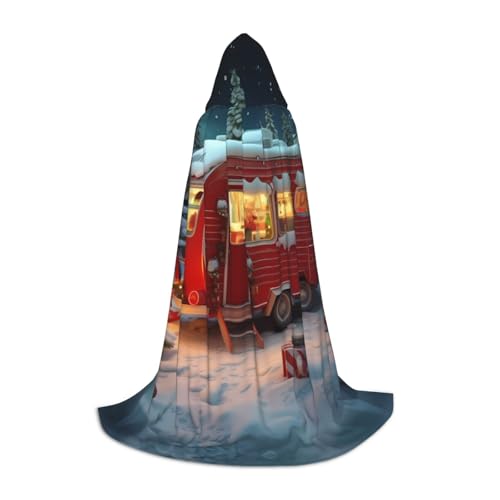 Gjgdbxdw Roter Kapuzenumhang mit Kapuze für Damen, Herren, Teenager, Halloween, Cosplay-Kostüme Gjgdbxdw Roter Kapuzenumhang mit Kapuze für Damen, Herren, Teenager, Halloween, Cosplay-Kostüme von Gjgdbxdw