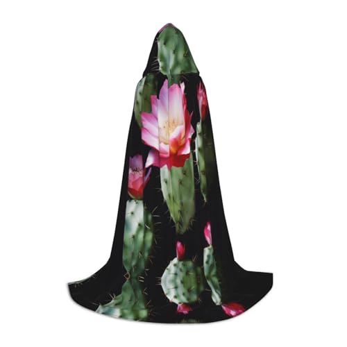 Gjgdbxdw Umhang mit Kapuze mit Pflanzenblumendruck für Damen, Herren, Teenager, Halloween, Cosplay-Kostüme Gjgdbxdw Umhang mit Kapuze mit Pflanzenblumendruck für Damen, Herren, Teenager, Halloween, Cosplay-Kostüme von Gjgdbxdw