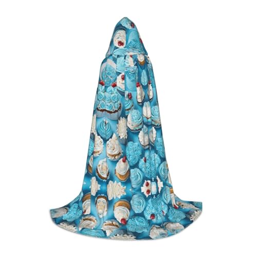 Gjgdbxdw Wunderschöner bedruckter Kapuzenumhang mit Kapuze für Damen, Herren, Teenager, Halloween, Cosplay-Kostüme Gjgdbxdw Wunderschöner bedruckter Kapuzenumhang mit Kapuze für Damen, Herren, Teenager, Halloween, Cosplay-Kostüme von Gjgdbxdw