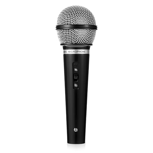 Gjinxi 1PC Pretend Microphone Prop Microphone Prop Cosplay Simulation Props for Halloween Christmas Cosplay Birthday Party Favors Costume Play and Stage Performances Karaoke Simulate Costume Accessory Gjinxi 1PC Pretend Microphone Prop Microphone Prop Cosplay Simulation Props for Halloween Christmas Cosplay Birthday Party Favors Costume Play and Stage Performances Karaoke Simulate Costume Accessory von Gjinxi