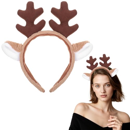 Gjinxi Tiere Ohr Geweih Ohren Stirnband Realistisch Flauschig Katze Hund Plüsch Rentier Geweih Haarband Halloween Weihnachten Niedlich Kostüm Kopfbedeckung zum Make-Up Cosplay Karneval Mottoparty Gjinxi Tiere Ohr Geweih Ohren Stirnband Realistisch Flauschig Katze Hund Plüsch Rentier Geweih Haarband Halloween Weihnachten Niedlich Kostüm Kopfbedeckung zum Make-Up Cosplay Karneval Mottoparty von Gjinxi