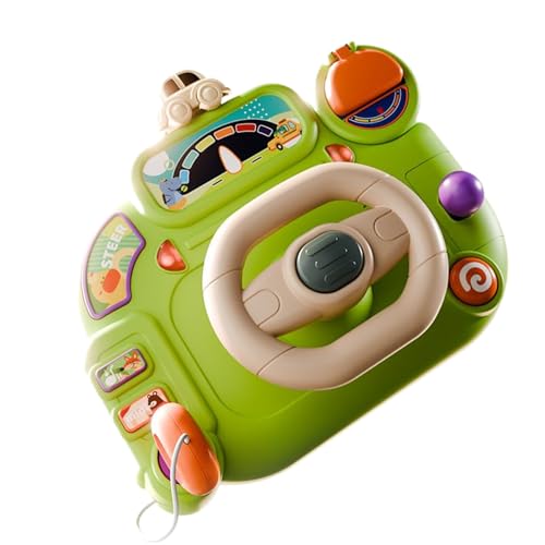 GjnjfdF Lenkradspielzeug Für Autositze,Simuliertes Tragbares Fahrcontroller-Spielzeug | Interaktives Steuerungsspiel Für Kinder, Jugendliche Und GjnjfdF Lenkradspielzeug Für Autositze,Simuliertes Tragbares Fahrcontroller-Spielzeug | Interaktives Steuerungsspiel Für Kinder, Jugendliche Und von GjnjfdF