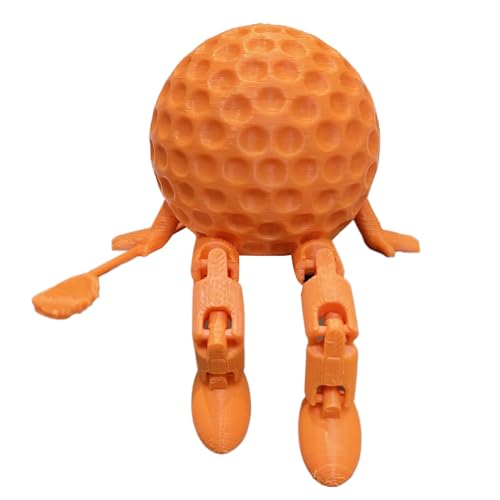 GkgWuxf 3D Gedruckte Actionfigur | Artikuliertes Golfball Modell,Tischfiguren-Modell - Für Kinder Teenager Sammler Vitrine Nachttisch Schlafzimmer Arbeitszimmer GkgWuxf 3D Gedruckte Actionfigur | Artikuliertes Golfball Modell,Tischfiguren-Modell - Für Kinder Teenager Sammler Vitrine Nachttisch Schlafzimmer Arbeitszimmer von GkgWuxf