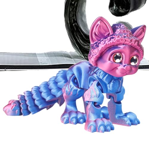 GkgWuxf 3D-Gedruckte Bewegliche Katze,Büro Dekoration 3D Druck Gelenkkatze | Bewegliche Tierfiguren Als Geschenk Für Alle Altersgruppen GkgWuxf 3D-Gedruckte Bewegliche Katze,Büro Dekoration 3D Druck Gelenkkatze | Bewegliche Tierfiguren Als Geschenk Für Alle Altersgruppen von GkgWuxf