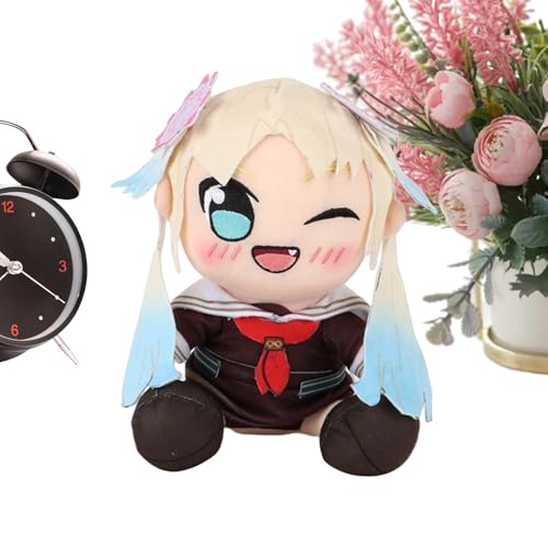 GkgWuxf Anime Plush Puppe | Cartoon Niedliches Handliches Spielzeug,Plüschtiere Stofftiere Puppe | Für Sofa Wohnzimmer Schreibtisch Geburtstag Freund Fans Mädchen Kinder Enthusiasten von GkgWuxf