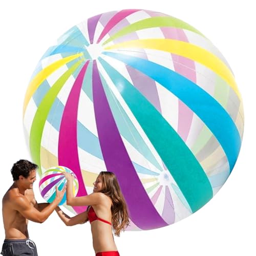 GkgWuxf Aufblasbarer Strandball, aufblasbares Spielzeug für Jugendliche, tragbar, widerstandsfähig, 41 cm, für Mannschaftssport auf Sand, Rasen, Park, Feld, Pool, Schule und Party GkgWuxf Aufblasbarer Strandball, aufblasbares Spielzeug für Jugendliche, tragbar, widerstandsfähig, 41 cm, für Mannschaftssport auf Sand, Rasen, Park, Feld, Pool, Schule und Party von GkgWuxf