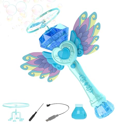 GkgWuxf Bubble Wands für Les, Blasenspielzeug | Prinzessinnen-Blasenblasenspiel, wiederaufladbar, USB, Strandunterhaltung, Outdoor-Aktivitäten, Partyzubehör für Jugendliche GkgWuxf Bubble Wands für Les, Blasenspielzeug | Prinzessinnen-Blasenblasenspiel, wiederaufladbar, USB, Strandunterhaltung, Outdoor-Aktivitäten, Partyzubehör für Jugendliche von GkgWuxf