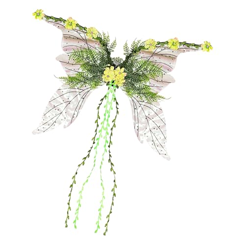 GkgWuxf Feenflügel - Verstellbare Schmetterlingsflügel,Festdekoration Für Halloween Weihnachten Partys Bühnenshows Garten GkgWuxf Feenflügel - Verstellbare Schmetterlingsflügel,Festdekoration Für Halloween Weihnachten Partys Bühnenshows Garten von GkgWuxf