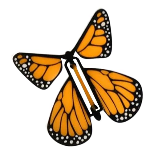 GkgWuxf Flatternder Schmetterling | Flugspielzeug | Gummibandbetriebene Show-Requisiten Wissenschaftsexperiment Für Grußkarten, Hochzeiten, Partys, Kinder Und Erwachsene GkgWuxf Flatternder Schmetterling | Flugspielzeug | Gummibandbetriebene Show-Requisiten Wissenschaftsexperiment Für Grußkarten, Hochzeiten, Partys, Kinder Und Erwachsene von GkgWuxf