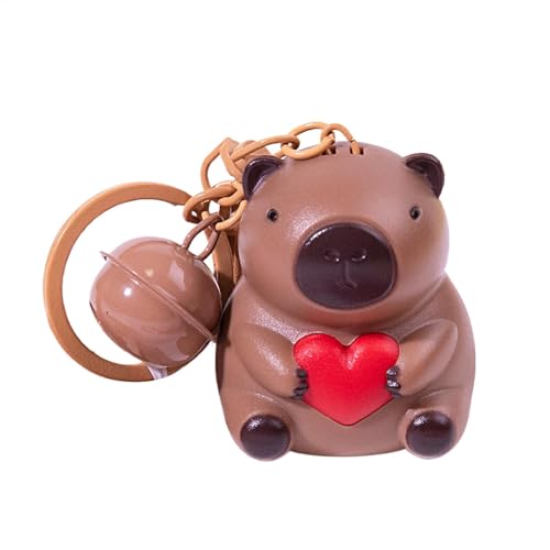 GkgWuxf Leuchtendes Tierspielzeug – Leuchtender Capybara, dekorativer Tieranhänger, niedliches Rucksackzubehör für Geldbörse, Handy-Rucksack GkgWuxf Leuchtendes Tierspielzeug – Leuchtender Capybara, dekorativer Tieranhänger, niedliches Rucksackzubehör für Geldbörse, Handy-Rucksack von GkgWuxf