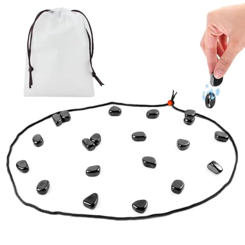 GkgWuxf Magnetisches Schachspiel | Magnetisches Steinschach Mit Zugbeutel,Pädagogisches Rätsel, Strategiespiel für Zwei Personen für Schule Studentenwohnheim Zuhause Picknick Camping Familie Freunde von GkgWuxf