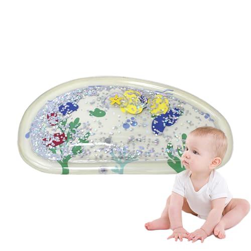GkgWuxf Wasser Spielmatte für Baby Bauchzeit - Sinnes Spielzeug für Kleinkinder und Babyjungen - Aktivität Spielerisch Lernen Entwicklungsspielzeug Sensorik Für Wickeltisch Bett Zuhause GkgWuxf Wasser Spielmatte für Baby Bauchzeit - Sinnes Spielzeug für Kleinkinder und Babyjungen - Aktivität Spielerisch Lernen Entwicklungsspielzeug Sensorik Für Wickeltisch Bett Zuhause von GkgWuxf