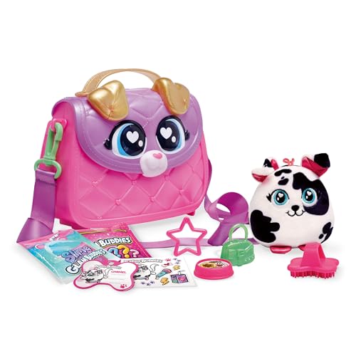Glam Buddies OMM1521 - Dalmatiner, Überraschungs-Set mit Plüsch-Welpe, Handtasche und Zubehör Glam Buddies OMM1521 - Dalmatiner, Überraschungs-Set mit Plüsch-Welpe, Handtasche und Zubehör von Glam Buddies