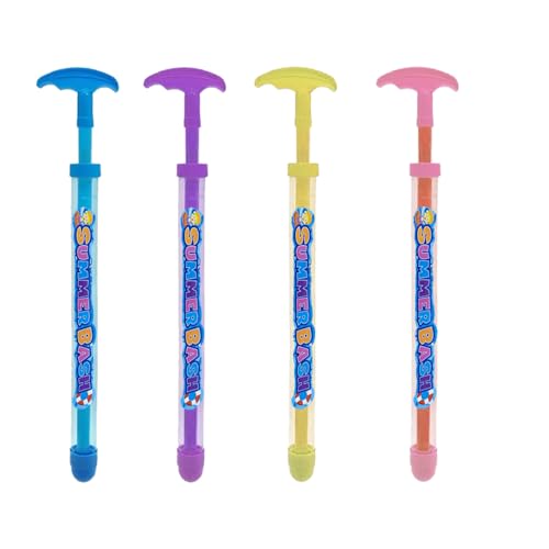 Glamifyr 4 Stück Feuerwerk Wasserpistole, Wasserfeuerwerk Spielzeug Wasserpistole Feuerwerk-Wasserpistole Spielzeug, Romantische Wasserspritze Spielzeug, Water Squirter Feuerwerk, Pool, Party Strand von Glamifyr