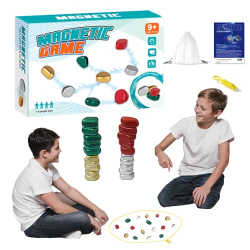 Glamifyr Magnetic Spiel Magnetspiel, Magnetisches Schachspiel Magnet Spiel Magnetspiele Puzzle Magnetic Schachspiel Tragbares Schach, Tolles für Familienpartys, Geeignet für 1-4 Spieler Glamifyr Magnetic Spiel Magnetspiel, Magnetisches Schachspiel Magnet Spiel Magnetspiele Puzzle Magnetic Schachspiel Tragbares Schach, Tolles für Familienpartys, Geeignet für 1-4 Spieler von Glamifyr