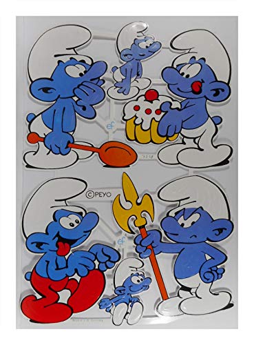 Glanzbilder EF 7078 Schlümpfe Schlumpf Kuchenschlumpf blau weiß Posiebilder Deko GWI 707 Glanzbilder EF 7078 Schlümpfe Schlumpf Kuchenschlumpf blau weiß Posiebilder Deko GWI 707 von Glanzbilder