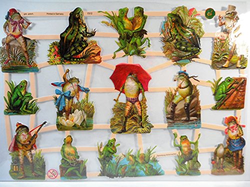 Glanzbilder Frosch Frösche EF 7312 Oblate Posiebilder Scrapbook Deko GWI 367 Glanzbilder Frosch Frösche EF 7312 Oblate Posiebilder Scrapbook Deko GWI 367 von Glanzbilder